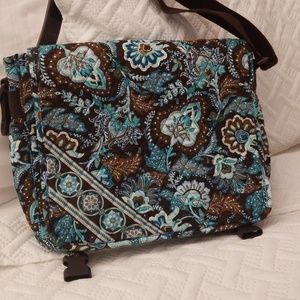 Java Blue Vera Bradley messenger bag